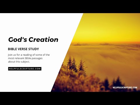 23+ Bible Verses About God's Creation (With Commentary) - Scripture Savvy