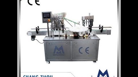 MIC hot sell efficient automatic liquid filling capping machine
