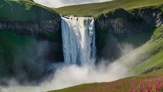 Relaxing Waterfall Nature Sound ☘ Instant Relief from Stress and Anxiety ☘ Emotional Detox