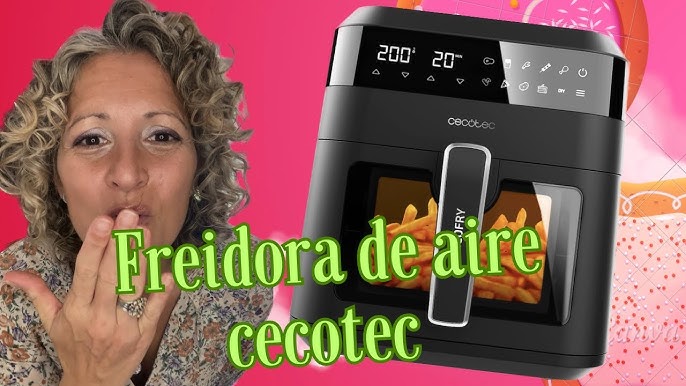 Freidora por aire Cecotec- Airfryer Cecofry Experience Window 6000