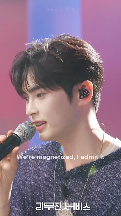 Sung Hanbin singing Magnetic by ILLIT on Lee Mujin Service #SUNGHANBIN #성한빈 #zerobaseone