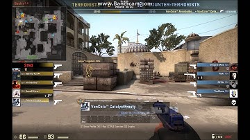 Guy calls me a hacker in csgo competitive just because of a crazy shot??????!!!!!!!
