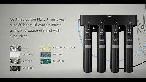 Moen Reverse Osmosis Filtration System