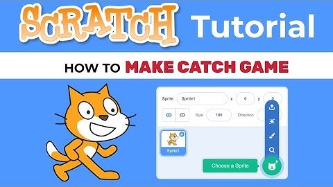 Tutorial Scratch 3.0 : How to Make a Catching Game? | Easy for Beginner