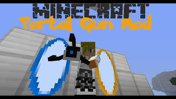 Minecraft- PortalGun Mod Showcase [1.6.4]