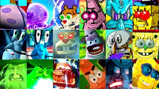 Spongebob Battle For Bikini Bottom - All Bosses Comparison Gba Vs. Original Vs. Rehydrated 4K