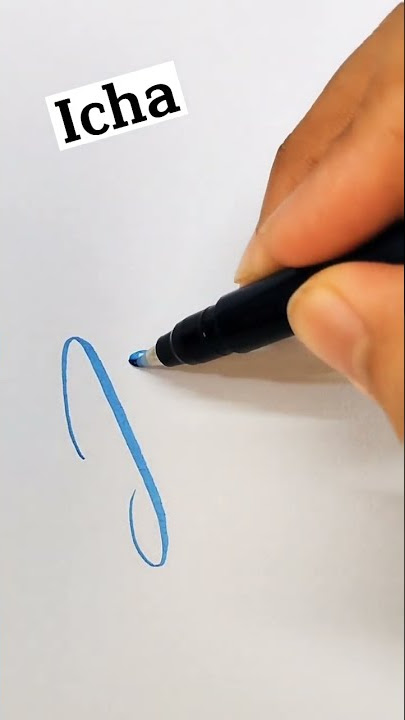 Icha - Lettering my Subscribers #shorts #calligraphy #lettering