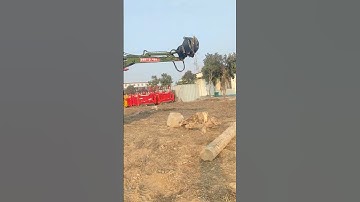 Four-wheeled excavator with multiple functions, saving time, effort and labor, construction mach #27