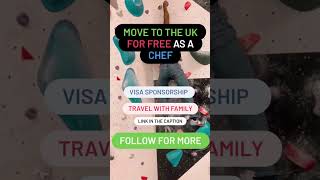 Move to UK as a chef for free📍Link on Instagram #youtubeshorts #Chef #Abroad #fyp #shorts #subsvribe