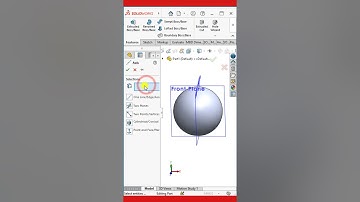 Solidworks reference geometry | How to make reference axis?