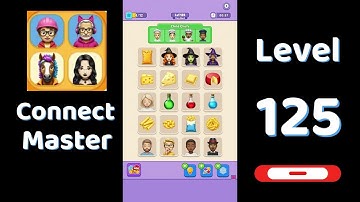 Connect Master Level 125 Walkthrough 🧩 | Match Puzzle | Puzzle Solutions & Tips | Go Answer