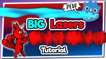 EPIC Laser Fragment Shader | Godot Engine Tutorial