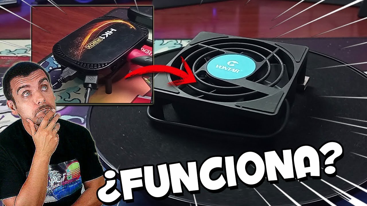 🧐¡SORPRENDENTE! Enfriando una TV BOX Amlogic S905X4 con un VENTILADOR USB...