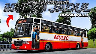 TOP 10 MOD BUS MULYO JADUL | MOD BUSSID V4.1.1 screenshot 5