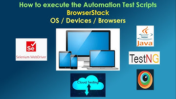 How to execute the Automation Test Scripts on BrowserStack across different Browsers and Devices