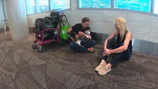 Paradise Lost: Homeless woman living at Ft. Lauderdale airport  and she's not alone