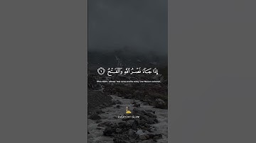 Surah An-Nasr (The Divine Support) | Mishary Rashid Alafasy | مشاري بن راشد العفاسي | سورة النصر