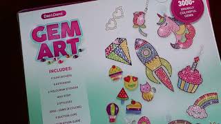 Diamond Art Kit for Kids Review 🎨💖  Sparkly Fun with Gem Painting Arts & Crafts! 💎