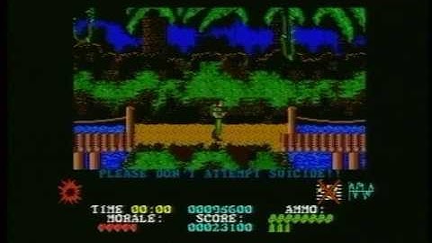 Atari ST Longplay: Platoon (OCEAN) - [original machine with SFX]