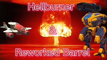 Hellburner and Reworked Barrel Gameplay Clips - War Robots Test Server