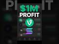$600K Loss To $1M Profit Trade $Vine Solana