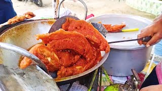 Tasty Shrimp Head Fry | Chingri Fry Recipe | Bangladeshi Street Food