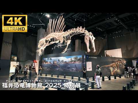 Fukui Dinosaur Museum 2025 Special: Spinosaurus & Rare Theropods Exhibit #福井県立恐竜博物館