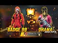 India's Top 1 Player vs Badge 99 - Overpowered Match Garena Free Fire