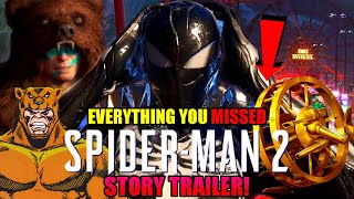 Everything You Missed in Marvel's Spider-Man 2 Story Trailer Breakdown! (Easter Eggs & Villains)