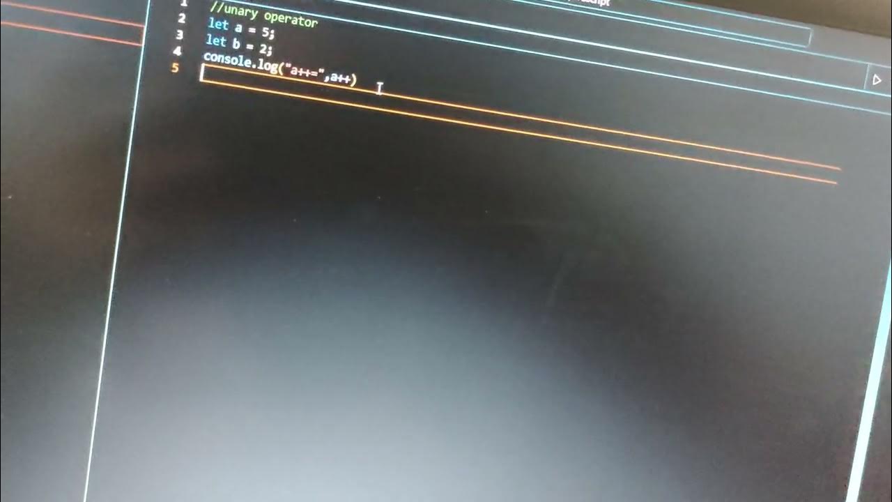 #Unary Operator #Javascript - YouTube