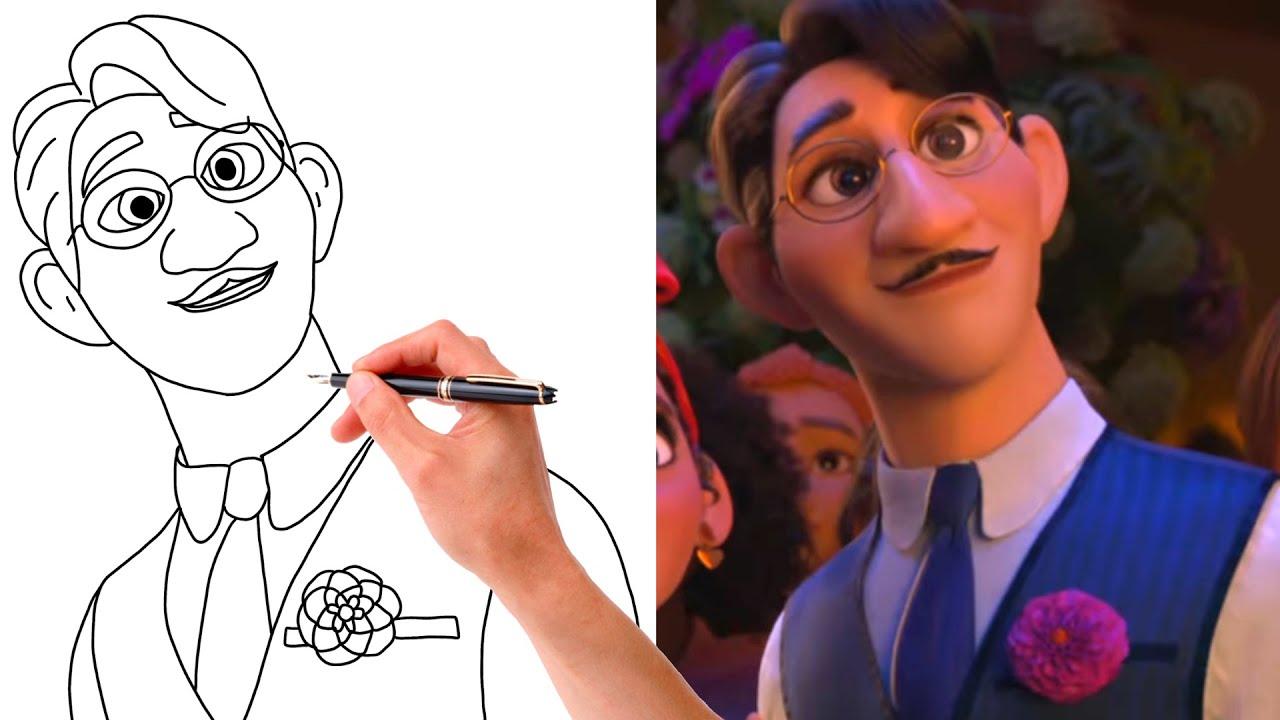 Как нарисовать камило из энканто