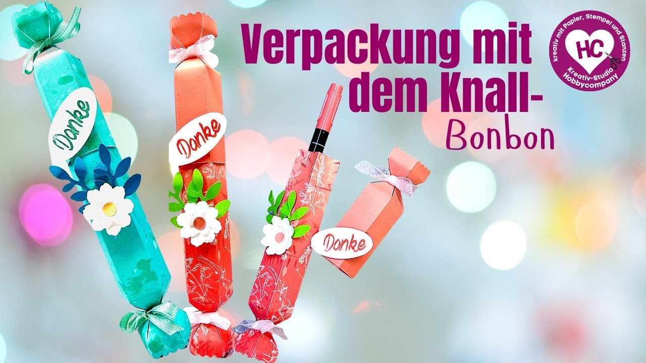 Stifte Verpackung Basteln Anleitung Mit Dem Knallbonbon YouTube stifte-verpackung-basteln-anleitung-mit-dem-knallbonbon-youtube