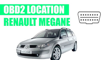 Renault Megane [2006-2009]: OBD2 Diagnostic Port Location (tutorial)