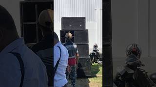 Cek sound system di pasar loak kliwonan