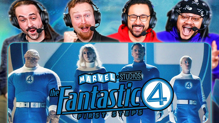 THE FANTASTIC FOUR: FIRST STEPS TRAILER REACTION!! Marvel Studios