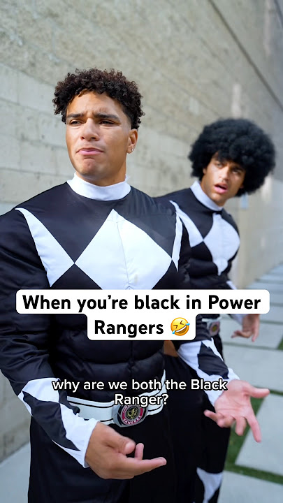 When you’re black in Power Rangers‼️🤣 #comedyshorts #sketchcomedy #snl