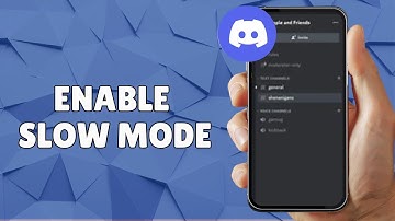 HOW TO ENABLE SLOW MODE IN DISCORD