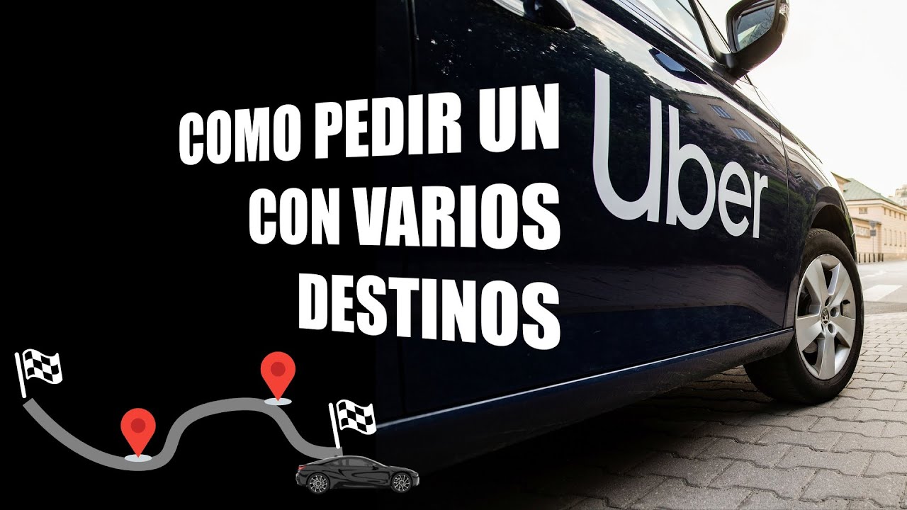 Como PEDIR un UBER que haga VARIAS PARADAS