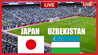 ญี่ปุ่น vs อุซเบกิสถาน สด🔴ชิงชนะเลิศ U23 AFC Asian Cup 2024⚽การเล่นเกม Realistic Simulation PES2021