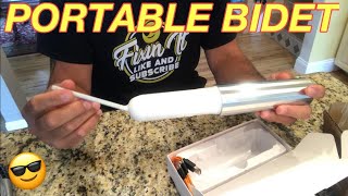 BEST PORTABLE BIDET REVIEW - You Must Get This!  We review Peakhonor’s new portable travel Bidet.