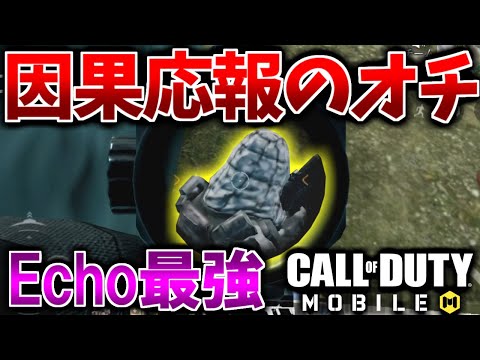【CoD:MOBILE】Echo強すぎバトロワで起きた因果応報なオチ【CoDモバイル/ゆっくり実況】