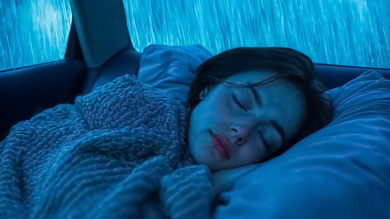 Adeus Preocupação: Durma Como um Bebê com Chuva Torrencial e Trovões Furiosos no Carro