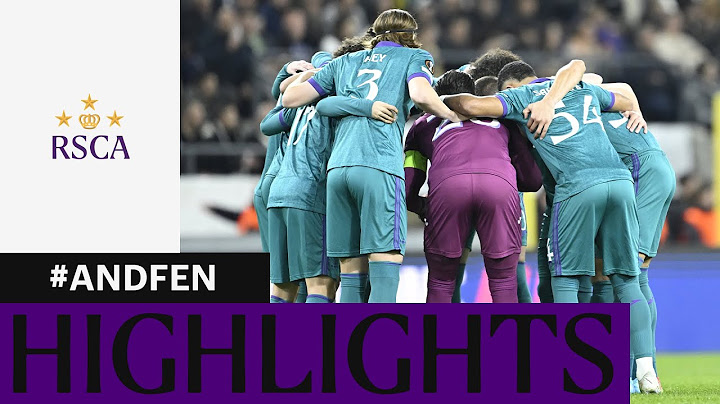 HIGHLIGHTS: RSC Anderlecht - Fenerbahçe | 2024-2025