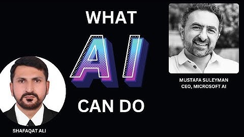 What Is an AI Anyway? | Mustafa Suleyman | TED REVIW SHAFAQAT ALI,URDU,HINDI
