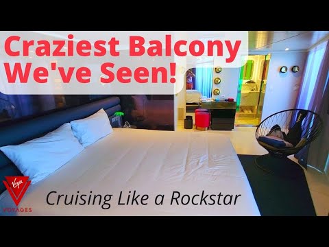 Cheeky Corner Suite Tour & Review | The Rockstar Experience | Virgin Voyages' Scarlet Lady