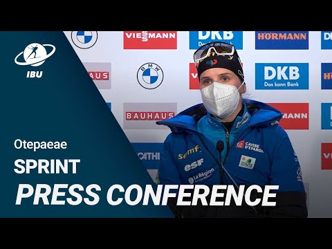 World Cup 21/22 Otepaeae: Women Sprint Press Conference