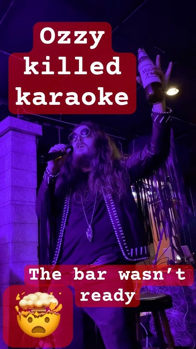 ozzy karaoke songs