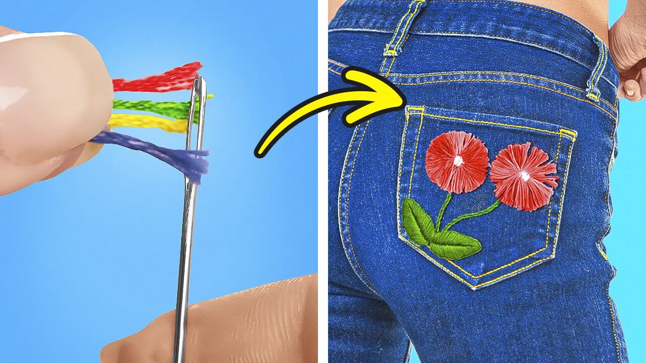 Trucos y trucos de costura fáciles para reparar ropa para principiantes ...