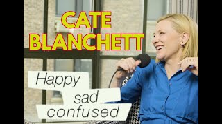 Cate Blanchett talks TAR & LORD OF THE RINGS! Happy Sad Confused