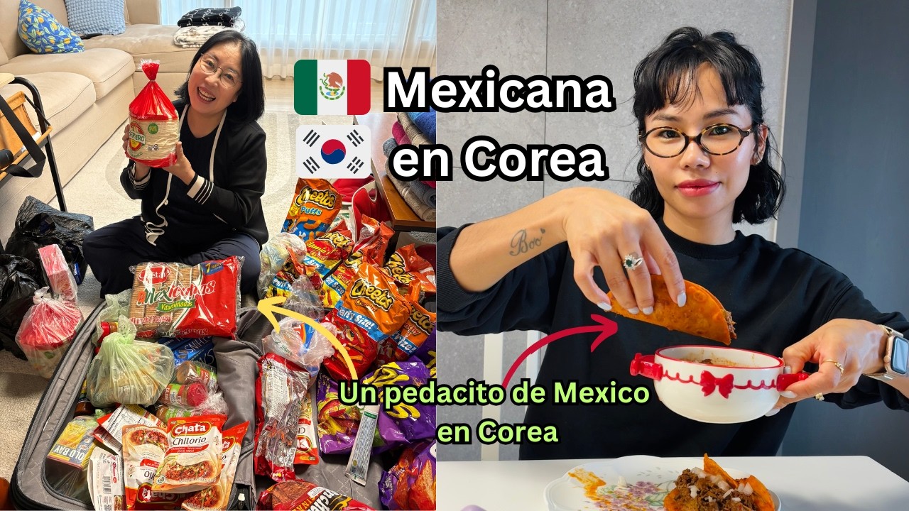 CUANDO EXTRAÑAS MÉXICO... Y TU SUEGRA TE SORPRENDE | Mariel en Corea VLOG #222